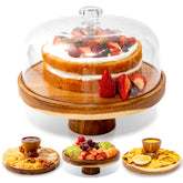 The Artful Cook base de tarta acacia, elegante y estable para tartas