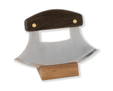 La Fábrica ULU Alaskan Ulu, hoja de acero inoxidable, filo duradero para preparaciones rapidas.