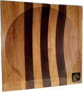 ULU cuenco de picar 8 pulgadas, frente, ideal para picar con estabilidad