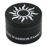 The Warrior Family dientes de aluminio CNC para molienda suave y consistente de hierbas