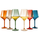 Copa de vino plástico multicolor The Wine Savant, ideal para reuniones al aire libre