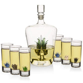 The Wine Savant decantador-tequila-agave-750ml: presentación elegante para degustar tequila en casa.