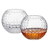 The Wine Savant vaso whisky bola de golf, diseño único para disfrutar en casa.