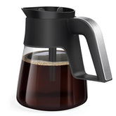 TheFaith cafetera Ninja 10 tazas vidrio con tapa para vertido uniforme y aroma constante