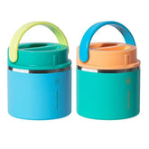 TermoFlask jarro de comida rosa, ideal para almuerzos y mantener la temperatura.