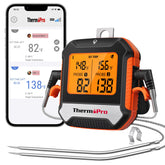ThermoPro con dos sondas para barbacoa, monitoriza dos carnes simultáneamente.