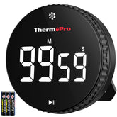 ThermoPro temporizador digital con pantalla grande, lectura fácil desde lejos para cocina y estudio.