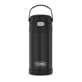 THERMOS FUNTAINER botella negra de 12 oz que mantiene la bebida fría todo el día