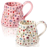 Taza THIRDCUP grande de cerámica de 20 onzas para bebidas abundantes y confortables.
