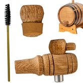 Grifo de madera THOUSAND OAKS BARREL para verter con control suave