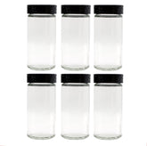 Jarras Tianifa de vidrio para especias con cierre hermético y aroma conservado.