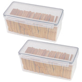 Tiawudi caja de pan grande con tapa hermética para frescura prolongada.