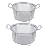 Tiawudi colador de acero inoxidable 18/8, ideal para escurrir pasta.