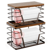 TIDIIABODE: dos niveles apilables para organización de cocina y lavadero con estilo