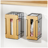 Portabolsas TIDIIABODE en pared para acceso rápido a bolsas en la cocina