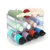 Organizador TIDY SAVANT de 3 piezas, vista clara y apilable para despensas.