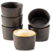 Tikooere ramequines 6 oz, aptos para horno, porciones perfectas para creme brulee