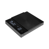 TIMEMORE Báscula 2.0, vista frontal, precisión para espresso en casa.