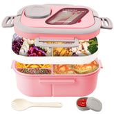 Tinaforld lunch box bento con seis compartimentos para un almuerzo organizado.