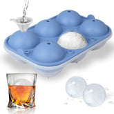 Bandeja Tinana para esferas de hielo de 2,5 pulgadas, ideal para cócteles
