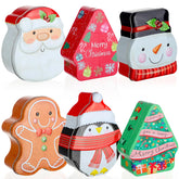 Tioncy lata Navidad Santa, ideal para regalar y almacenar dulces festivos.