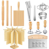 Tioncy conjunto de herramientas para pasta de 13 piezas, listo para crear formas caseras.