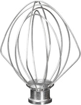 Batidor de seis hilos de TIZZE para KitchenAid con cabeza inclinable, ideal para crema batida esponjosa