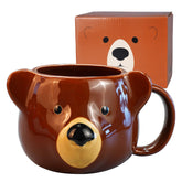 ToCooTo taza oso frontal con diseño 3D para café matutino