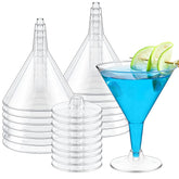 TOFLEN martini 7 oz, vaso cristalino para cocteles y postres