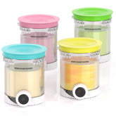 Tarros Togameoy Creami Swirl NC701 para helados caseros y almacenamiento eficiente