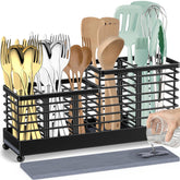TomCare organizador de utensilios con diatomita absorbente para encimeras secas.