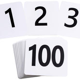 Toncoo números de mesa 1-100, lectura doble cara para bodas.