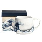 Topadorn Taza La Gran Ola, cerámica elegante para café diario.