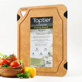 Tabla TOPTIER de fibra de madera, frente, superficie estable para cortar con confianza.