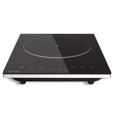 TOPWISH placa de inducción portátil vista frontal, perfecta para cocinas pequeñas