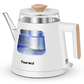 TopWit hervidor eléctrico 1L con infusor removible para té y café