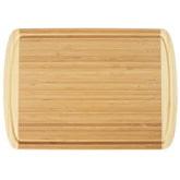 Totally Bamboo Kona Groove: tabla 18x12-5 con canal de jugos para mesa limpia