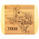 Totally Bamboo tabla-servir-cortar Texas 11x8.75 para cortar y presentar aperitivos.