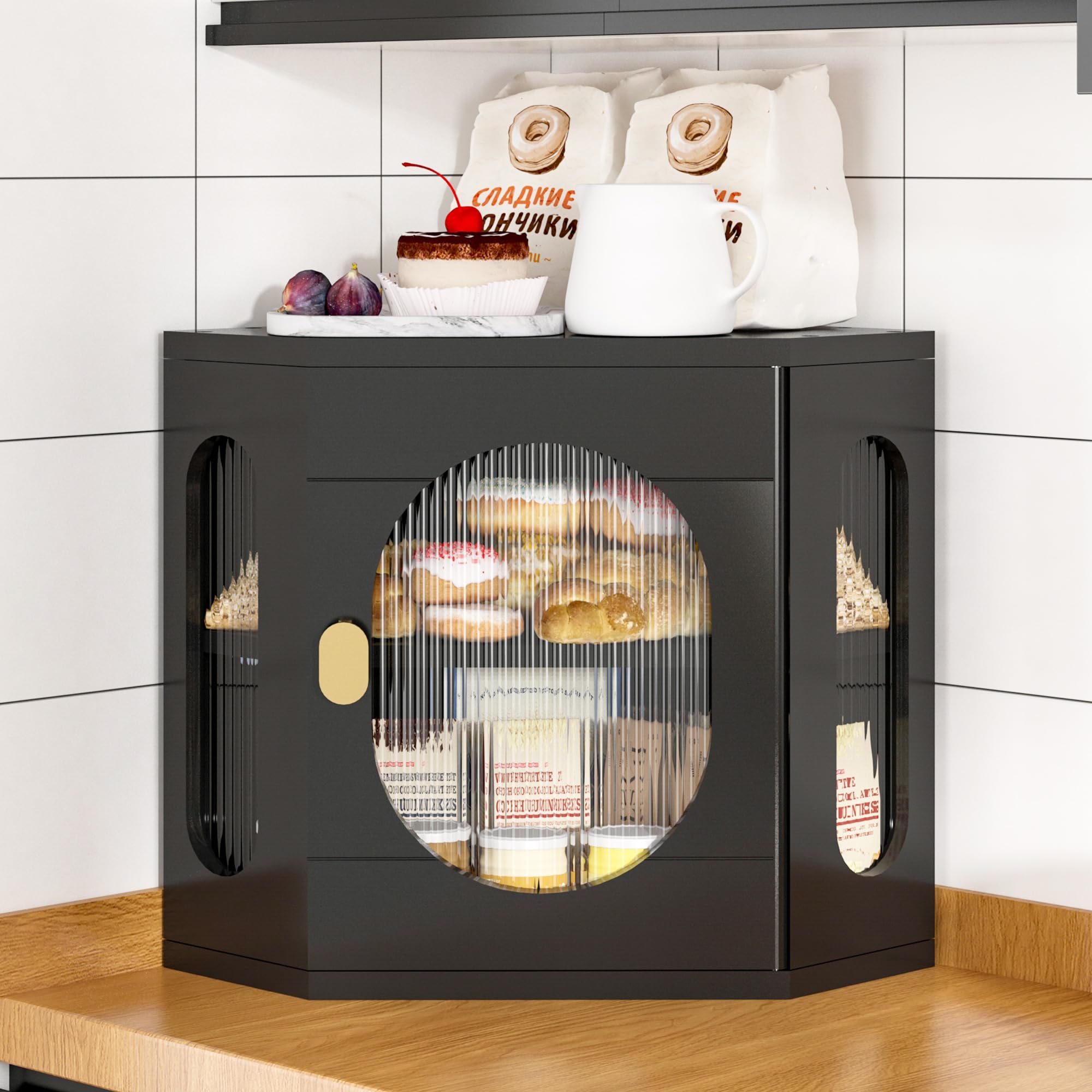 Caja pan bambú casero TQQDCI, ideal para pan casero y cocina natural.