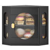 Caja de pan TQQDCI en esquina de la cocina, optimiza el espacio de la encimera.
