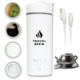 Travel Brew tetera de viaje compacta de 500 ml para llevar