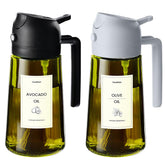 TrendPlain dispensador aceite oliva, boquilla precisa para verter sin goteos en la cocina