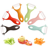 Trez Treamer conjunto 6 peladores cerámicos para cocina, pelado rápido y eficaz