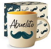 Taza Abuelito de Triple Gifffted con diseño cerámico para disfrutar café