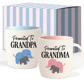 Triple Gifffted: taza promocionada para abuela, regalo perfecto para revelar la llegada del bebé.