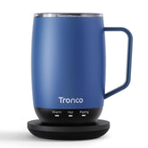 Taza Tronco termica 14oz frontal, mantiene la bebida a temperatura estable.