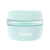 Tronco tazones de vidrio 16oz con tapa hermética para conservar sabores.