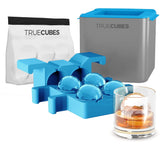 True Cubes bolas de hielo cristalino de 2 pulgadas para cocteles y whisky