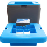 True Cubes: molde de hielo claro para 4 cubos grandes 2x2x2, ideal para cócteles.