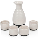 TRUE Fervor: vasos pintados a mano para degustación de sake elegante